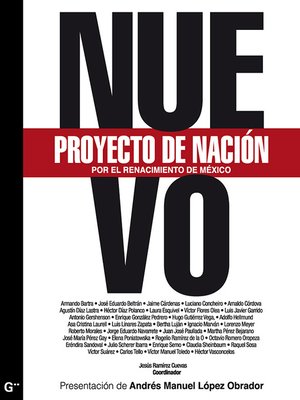 cover image of Nuevo proyecto de nación